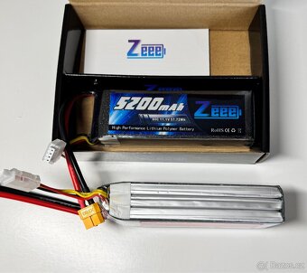 Baterie Zeee 3S LiPo 5200mAh 11,1V 80C - 3
