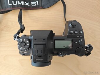 Lumix S1, V-Log, závěrka 15000, 2x baterie - 3
