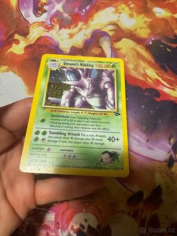 Giovanni’s Nidoking (base set holo) - 3