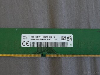 Hynix 16GB DDR4 3200Mhz 2Rx8 Non-ECC UDIMM,RoHS - 3