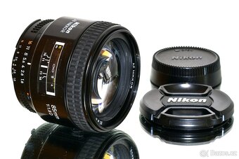 Nikon AF Nikkor 85mm 1,8D + UV 9-lamelový TOP STAV - 3