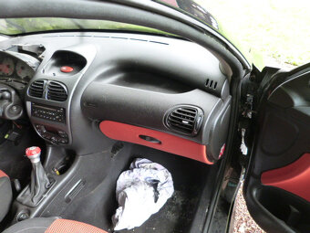 Peugeot 206 CC 1.6i ,80 kw , benzín -díly z vozu - 3