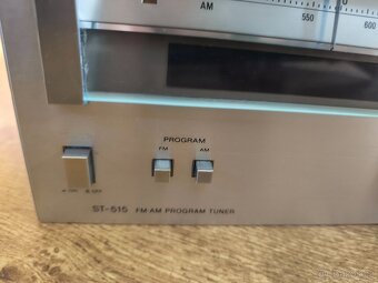 Raritní Vintage tuner SONY ST-515 (1978/79),Japan ,čti popis - 3
