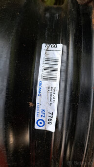 plechové disky VW Polo, Seat Ibiza 15" 5x100 - 3