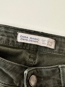 Džíny s výšivkou ZARA,vel.38 - 3