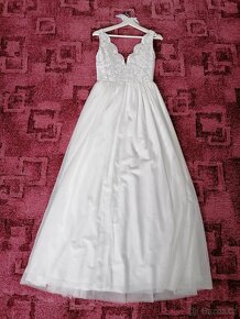 Svatební šaty vel. 38 - 3