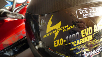 prilba scorpion karbon - 3