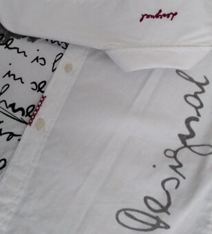 Pánská košile Desigual vel. M - 100 % bavlna - 3