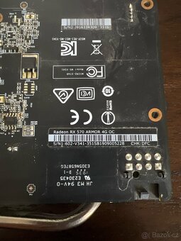 MSI RX570 ARMOR 4G gaming card - 3