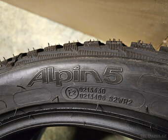 2 KS ZIMNÍ PNEU MICHELIN ALPIN 5 205/50/17 93V (1420Tz) - 3