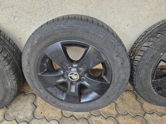 ALU kola 5x100 R14 pneu Barum 185/60 R14 Škoda fabia - 3