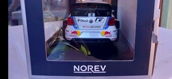 Vw volkswagen Polo wrc 1:18 Ogier, asfalt,rally, Norev - 3