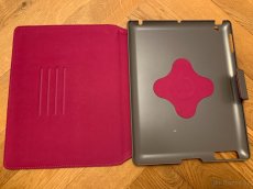 Šedo-vínové pouzdro na iPad Belkin - 3