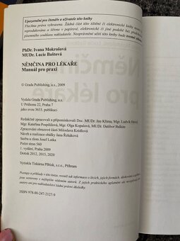 Němčina pro lékaře - 3