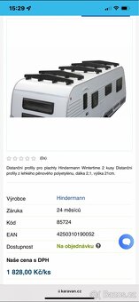 Krycí plachta+střešní podložky Hindermann - 3