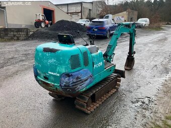 JAPONSKÝ MINIBAGR KOMATSU PC05-7 1500KG - 3