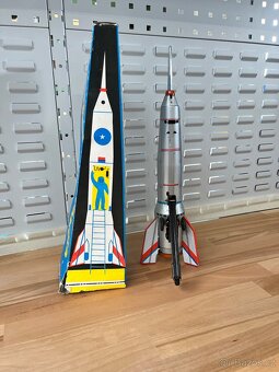 Stará hračka Raketa ,ne Ites, kdn - 3