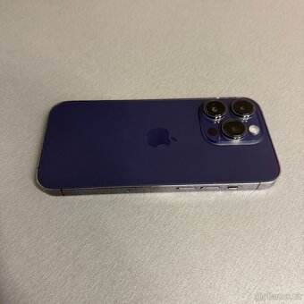iPhone 14 Pro 256GB fialový, 100% baterie, rok záruka - 3
