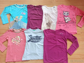 Trika dlouhý rukáv dívčí od vel.116-152 - 3
