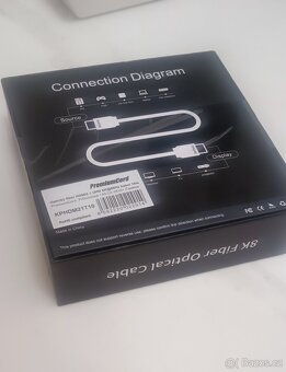Optický kabel HDMI 2.1 UHD 8K. 10 metrů - 3