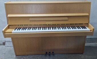 Piano Hohner - Světlý dub - s hydraulickou židlí - r. 1990 - 3