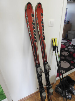 lyže volkl včetně hůlek a lyžářských bot - 3