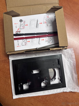 Tlačítka TECE Loop dvojčinná bílá chrom - 3