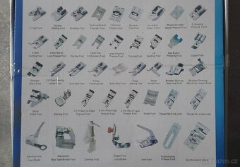 Sada nových kovových patek k šicímu stroji 42 ks. - 3