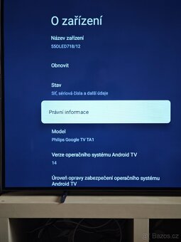 OLED Televize 55" Philips 55OLED718 - 3