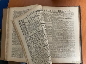 Vázané Pražské noviny , Nedělní besídka r. 1899-1901 - 3