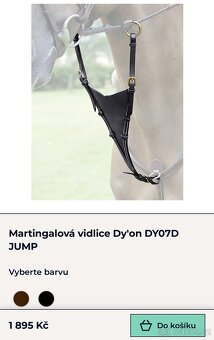 Dyon uzdečka a porsnik s vidlicí - 3