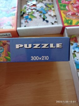 Dětské puzzle od tří let.Cena za všechny tři. - 3