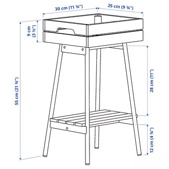 Stojany na rostliny VANILJSTÅNG 55 cm - 3