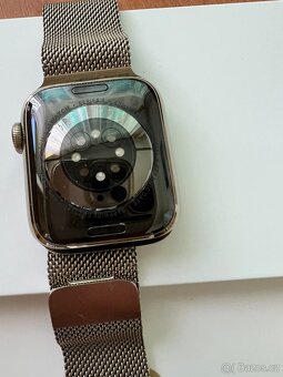 Apple Watch Series 6 40mm Gold Stainless Gold Mil Lp cellula - 3