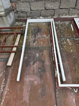 Plechové zárubně 80cm 2xprave a 2x leve (do SDK 100mm) - 3