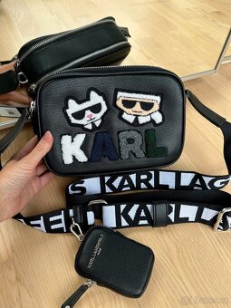 ČERNÁ CROSSBODY KABELKA KARL LAGERFELD 2 - 3
