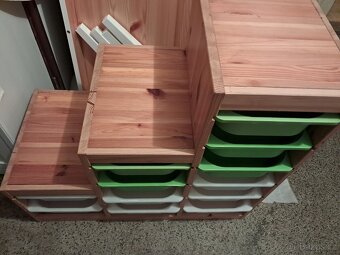 Ikea úložná sestava Trofast schody borovice - 3