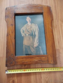 Prodám originální obraz Adolfa Hitlera nalezený na půdě - 3