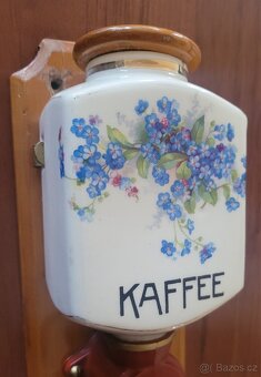 Starožitný mlýnek na kávu Leinbrock - 3