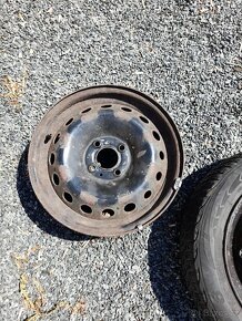 2x 15" plechové disky na Renault. - 3