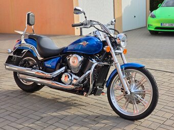 Kawasaki VN 900 Custom, původ ČR, padací rám, opěrka - 3
