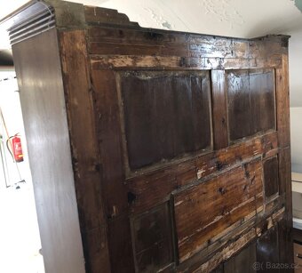 Starý příborník, kuchyň, Art deco, starožitný nábytek - 3