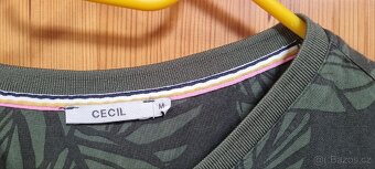 Dámská tmavě zelená halenka CECIL - 3