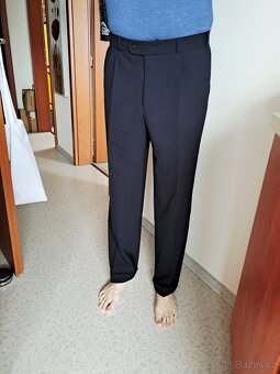 Společenské pánské kalhoty, velikost 50, zn. Koutný - 3