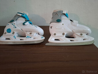 Prodám dívčí brusle brusle na led - 3