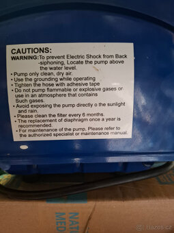 Prodám starší membránové dmychadlo - 3