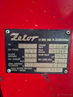 Traktor ZETOR 7011 - 3