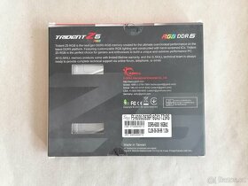 G.Skill Trident Z5 RGB Black 32GB (2x16GB) 6000Mhz - 3