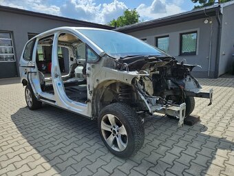 VW Sharan 7N, blatník, díly, práh, karoserie, nosník. - 3