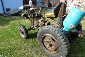 Malotraktor domácí výroby - 3